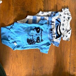 3 pc set of fox onsies